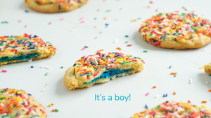 Gender Reveal Cookies