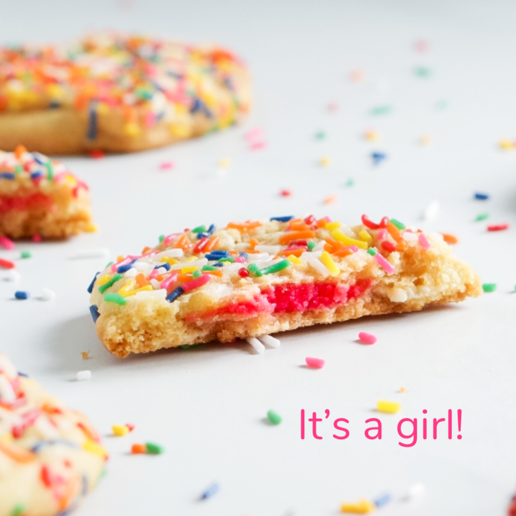 Gender Reveal Cookies