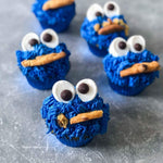 Load image into Gallery viewer, Cookie Monster Cupcakes
