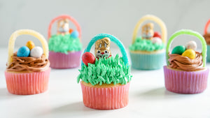 Easter Basket Cupcakes