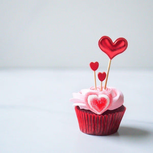 Love Heart Cupcakes